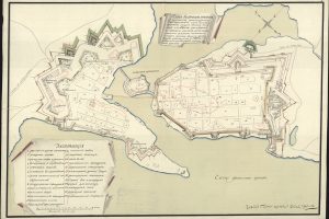 План Выборгской крепости, 1789 г. РГАВМФ,