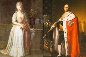 Принцесса Августа и ее супруг Фридрих