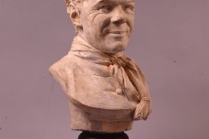 Скульптурный портрет Фальконе раб. Колло 1773